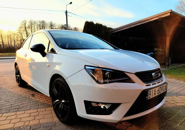 Seat Ibiza cena 34500 przebieg: 155000, rok produkcji 2013 z Białystok małe 172